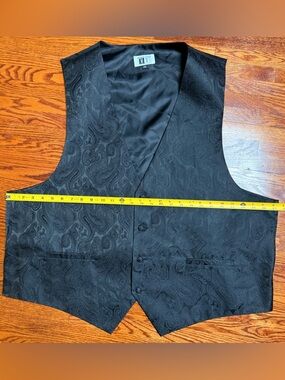 Beautiful Marshall Stuart Black Paisley Satin
Vest!!!